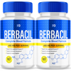 Image of Berbacil Supplement Capsules - Promotes balanced blood sugar and pressure (2 Pack - 120 Capsules)