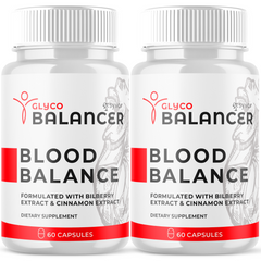 (2 Pack) Glyco Balancer Pills Advanced Blood Health Support GlycoBalancer 120 Capsules