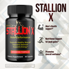 Image of (3 Pack) Stallion X Advanced Male Pills StallionX Formula Supplement 180 Capsule