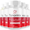 Image of (5 Pack) Tonormix Pills Advanced Blood Health Support Tonor Mix 300 Capsules