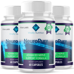 (3 Pack) Neuro Pure Nootropic Natural NeuroPure Brain Supplement 180 Capsules