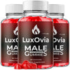Image of (3 Pack) LuxOvia ACV Gummys Male Health Support Supplement Lux Ovia 180 Gummies