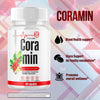 Image of (2 Pack) Coramin Pills Advanced Blood Support Supplement Cora Min 120 Capsules