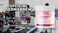 Dermabrew Powder Support For Weight Management & Fitness 30 Servings (1 Pack)