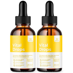 (2 Pack) Vital Drops Maximum Strength Keto Formula Weight Management Supplement 60ML