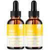 Image of (2 Pack) Vital Drops Maximum Strength Keto Formula Weight Management Supplement 60ML