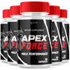 Image of Apex Force Pills for Men Max Strength Apex Force Formula Supplement (5 Pack - 300 Capsules)