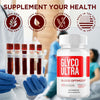 Image of (2 Pack) Glyco Ultra Advanced Blood Health Support Supplement GlycoUltra 120 Capsules