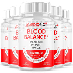 (5 Pack) CardioGLX Advanced Blood Health Support Supplement Cardio GLX 300 Caps