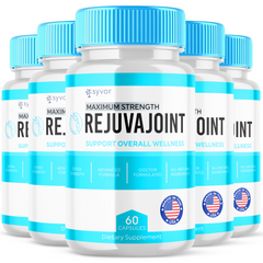 Rejuvajoint Joint Support Supplement Pills (5 Pack - 300 Capsules)
