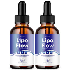 (2 Pack) Lipo Flow Drops Advanced Health & Fitness Vitamin LipoFlow 60 Serves