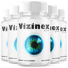 Image of (5 Pack) Vizinex Advanced Support For Healthy Eye Vision Vizi Nex 300 Capsules