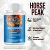 Image of (5 Pack) Horse Peak Pill Advanced Male Support Supplement HorsePeak 300 Capsules