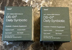 (2 Box) SEED DS-01 Daily Synbiotic PROBIOTIC SUPPLEMENT 120 Capsules