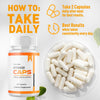 Image of (3 Pack) Vitarise Advanced Energy & Fitness Supplement Vita Rise 180 Capsules