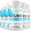 Image of (5 Pack) Neuro Vance Nootropic Formula Brain Supplement NeuroVance 300 Capsules