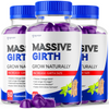 Image of Massive Girth Male Gumy Supplement (3 Pack-180 Gummies)