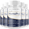 Image of (5 Pack) MemoPryl Nootropic All Natural Brain Supplement Memo Pryl 300 Capsules