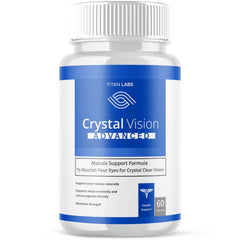 (1 Pack) Crystal Clear Vision Support Healthy Eye Vision & Function 60 Capsules