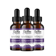 Derose Revitalize Hair Support Drops - Safe for All Hair Types (2fl.oz) - 3 Pack