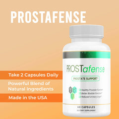 Prostafense Prostate Support Supplement Pills (3 Pack - 180 Capsules)