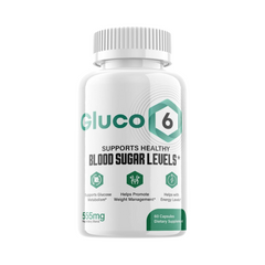 Gluco6 Blood Pills - Gluco 6 Supplement For Blood Sugar Support- 60 Capsules