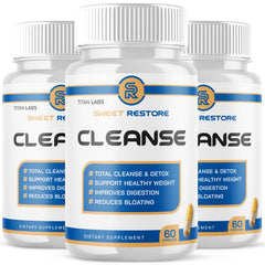 (3 Pack) Sweet Restore Cleanse Advanced Wellness Support Supplement 180 Capsules