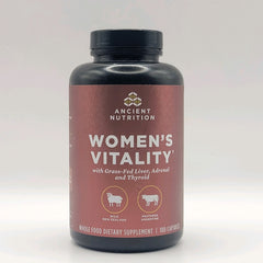Ancient Nutrition Women's Vitality Whole Food Supplement 180 Capsules New