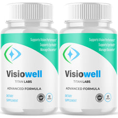 (2 Pack) Visiowell Support Healthy Eye Vision & Function Visio Well 120 Capsules