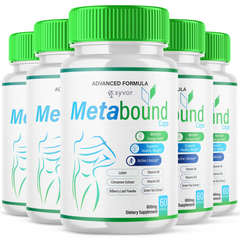 Metabound Supplement Pills (5 Pack - 300 Capsules)