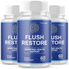 Image of (3 Pack) Flush Restore Probiotic For Gut Health & Digestive Function 180 Capsule
