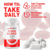 Image of (5 Pack) CardioGLX Advanced Blood Health Support Supplement Cardio GLX 300 Caps