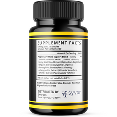 (3 Pack) Eros Lift Advanced Male Pills Formula ErosLift Supplement 180 Capsules