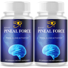 (2 Pack) Pineal Force Nootropic Natural Brain Formula PinealForce 120 Capsules