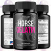 Image of (3 Pack) Horse Gelatin Advanced Male Support Supplement HorseGelatin 180 Capsule