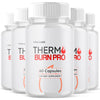 Image of (5 Pack) Thermo Burn Pro Advanced Energy & Fitness Vitamin ThermoBurnPro 300 Ct
