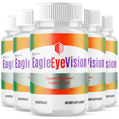 (5 Pack) Eagle Eye Support Healthy Eye Vision & Function EagleEye 300 Capsules