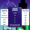 Image of (5 Pack) Gela Burn Drops Advanced Health & Fitness Formula GelaBurn 150 Serves