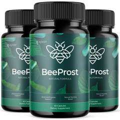 (3 Pack) Bee Prost Advanced Male Pills Formula BeeProst Supplement 180 Capsules