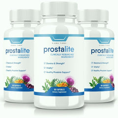 (3 Pack) Prostalite Supplement Pills 180 Capsules - ARMOLEY