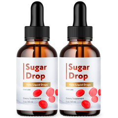 (2 Pack) Sugar Drop Natural Health & Fitness Formula SugarDrop 60 Servings