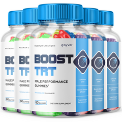 Boost TRT Male Gummys Advanced Boost TRT Vitamin Supplement (5 Pack - 300 Gummies)