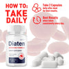 Image of (3 Pack) Diaten Pills Advanced Blood Max Support Supplement Dia Ten 180 Capsules