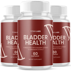 (3 Pack) Bladder Health Prostate & Bladder Support Formula BladderHealth 180 Capsules