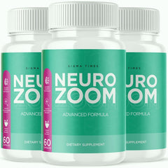 (3 Pack) Neuro Zoom Supplement Advanced Formula 180 Capsules