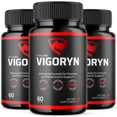 (3 Pack) Vigoryn Advanced Male Health Support Formula Supplement 180 Capsules