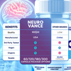 Image of (3 Pack) Neuro Vance Nootropic Formula Brain Supplement NeuroVance 180 Capsules