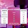 Image of (2 Pack) Black Horse Advanced Male Health Support Supplement BlackHorse 120 Capsules