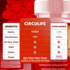 Image of (5 Pack) Circulife Advanced Blood Support Vitamin Formula Circu Life 300 Capsule