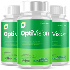 (3 Pack) OptiVision Support Healthy Eye Vision & Function Opti Vision 180Capsule
